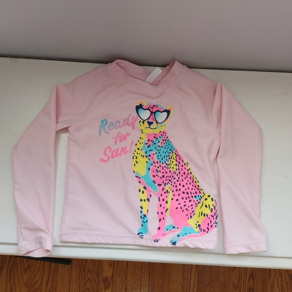 3/$25-Joe Fresh Rash Guard Toddler Swimsuit - Picture 2 of 5
